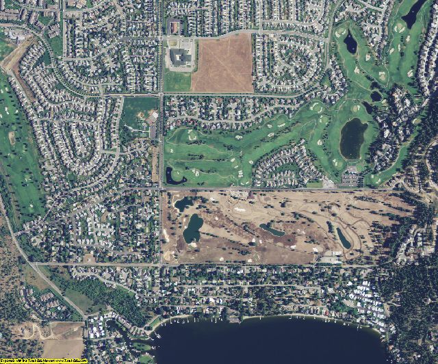 Spokane County, WA aerial photography detail