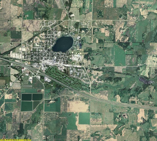 Stearns County, Minnesota aerial photography