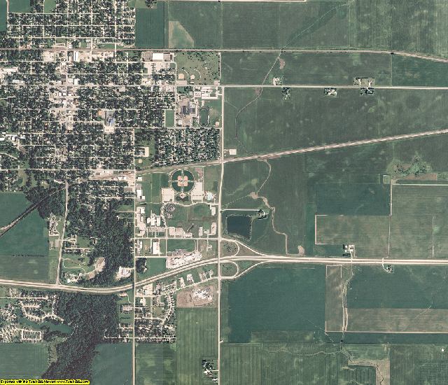 Story County, Iowa aerial photography