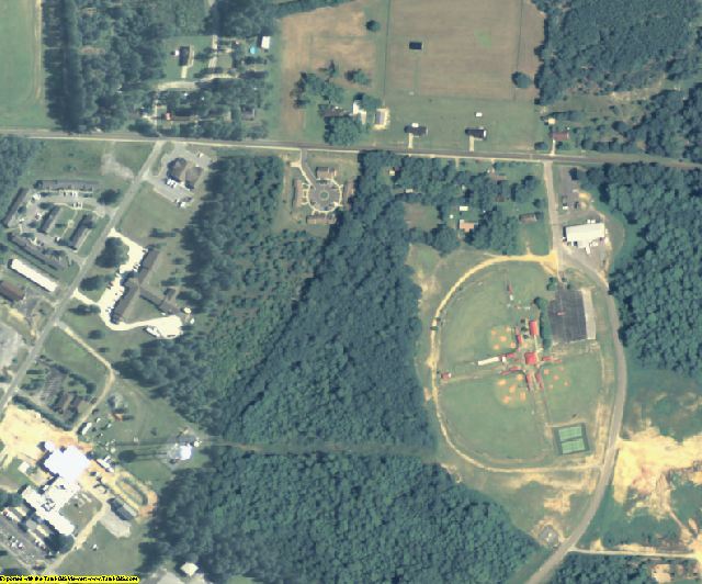 Tattnall County, GA aerial photography detail