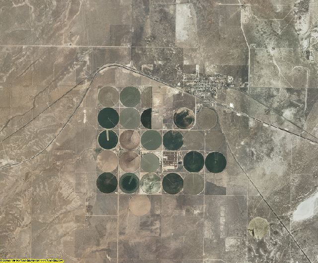 Torrance County, New Mexico aerial photography