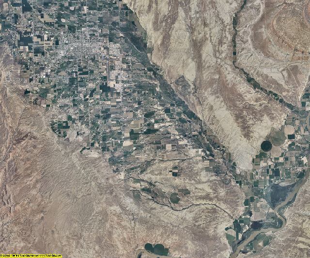 Uintah County, Utah aerial photography