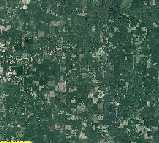 Union County, Arkansas aerial photography