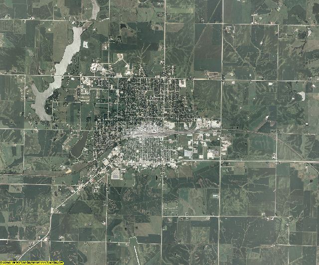 Union County, Iowa aerial photography