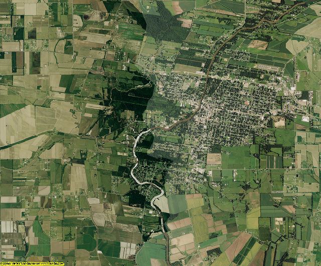 Vermilion County, Louisiana aerial photography