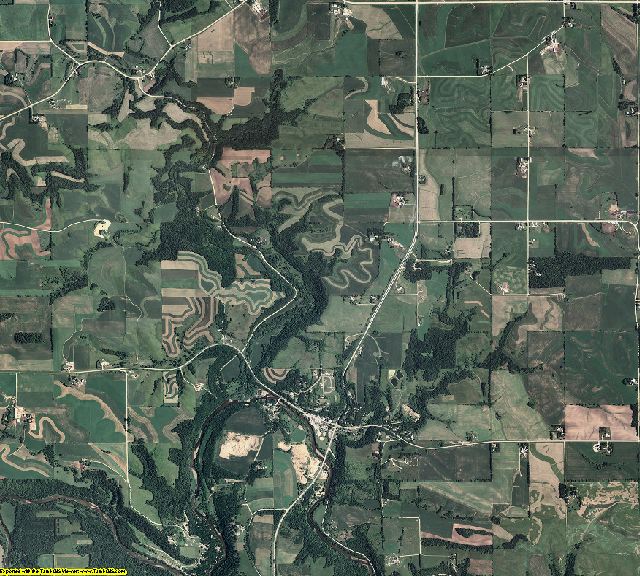 Wabasha County, Minnesota aerial photography