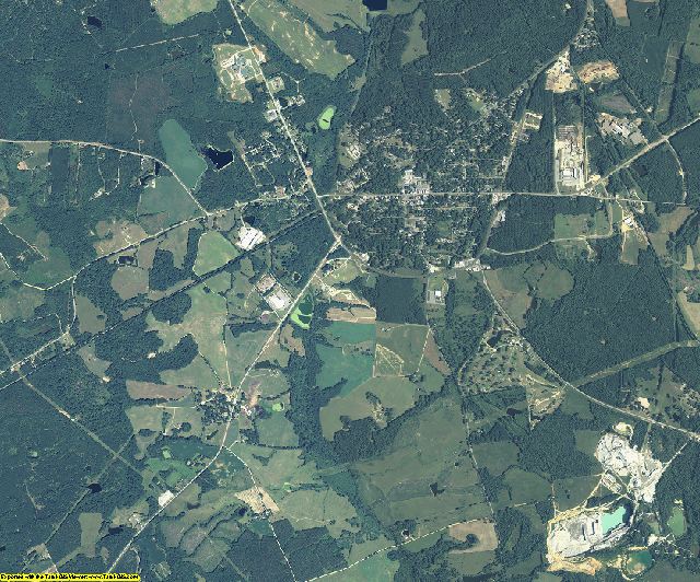 Warren County, Georgia aerial photography