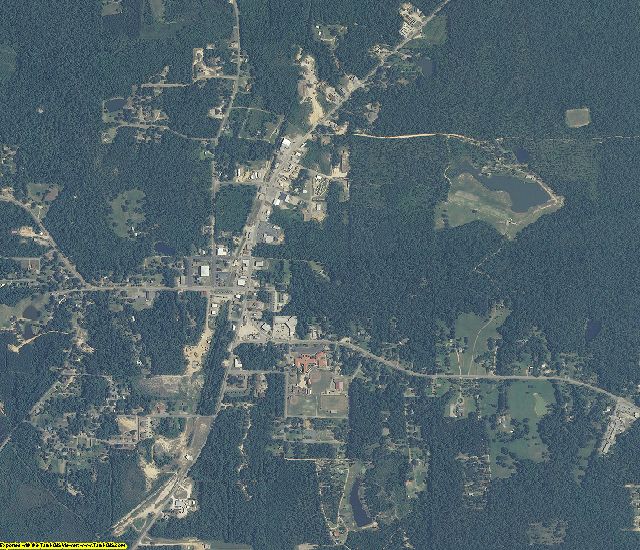 Washington County, Alabama aerial photography