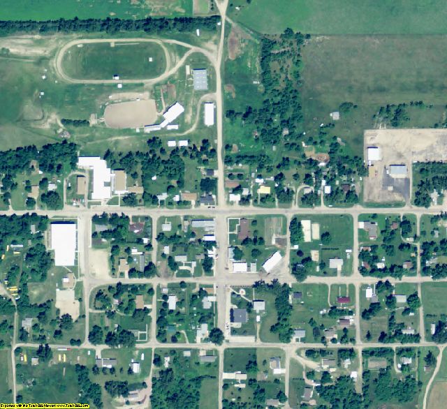 Wheeler County, NE aerial photography detail