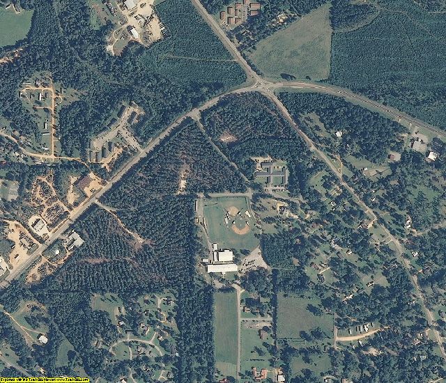 Wilcox County, AL aerial photography detail