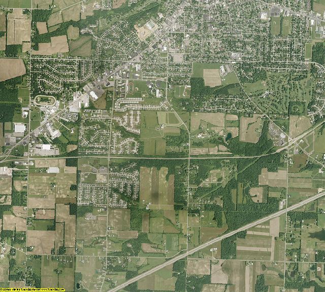 Ashland County, Ohio aerial photography