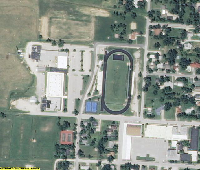 Barton County, MO aerial photography detail