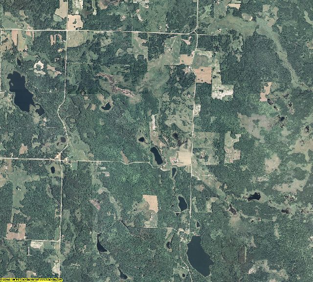 Beltrami County, Minnesota aerial photography