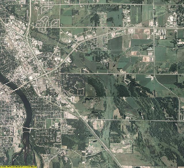 Benton County, Minnesota aerial photography