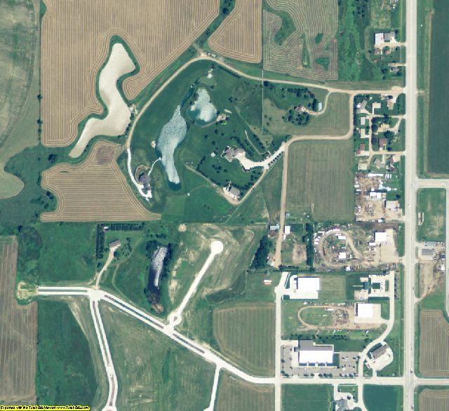 Buffalo County, NE aerial photography detail