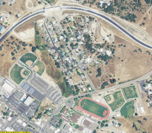 Calaveras County, CA aerial photography detail