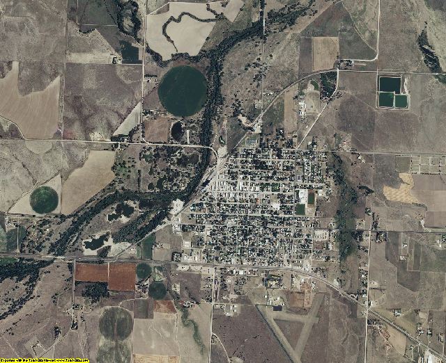 Cheyenne County, Kansas aerial photography