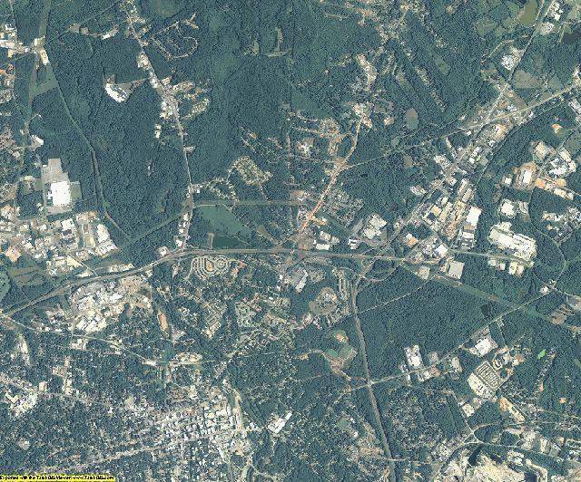 Clarke County, Georgia aerial photography