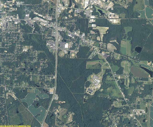 Colquitt County, Georgia aerial photography