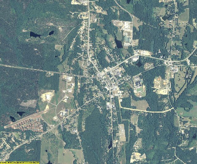 Crawford County, Georgia aerial photography