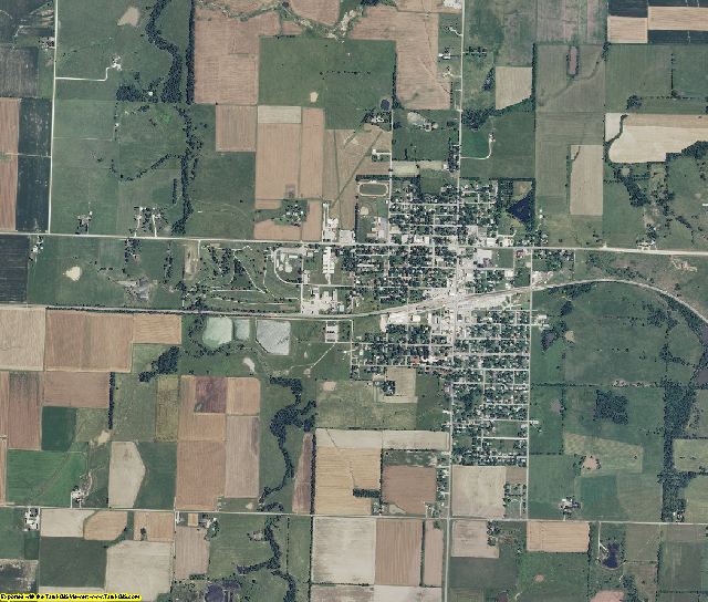 Dade County, Missouri aerial photography