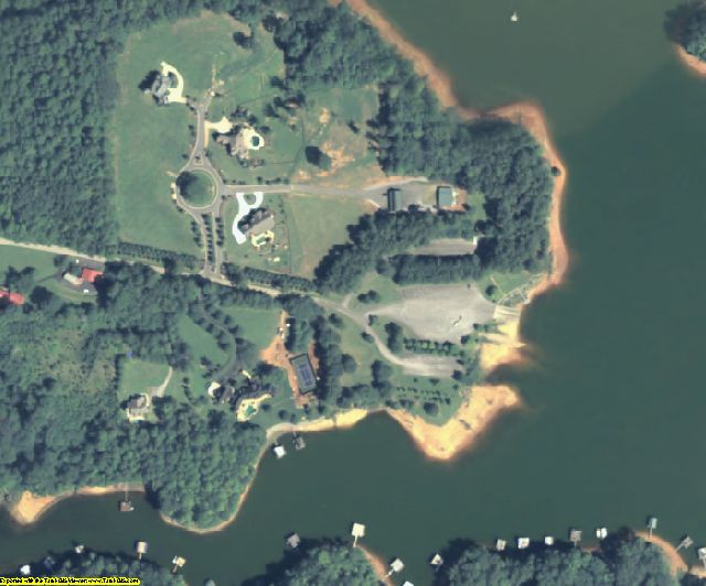 Dawson County, GA aerial photography detail