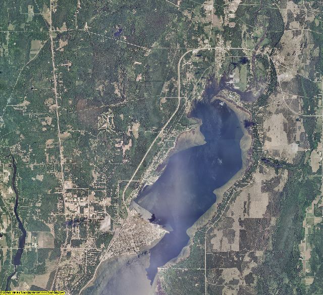 Delta County, Michigan aerial photography