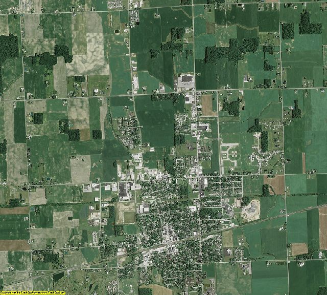 Fulton County, Ohio aerial photography