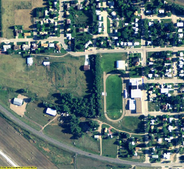 Garden County, NE aerial photography detail