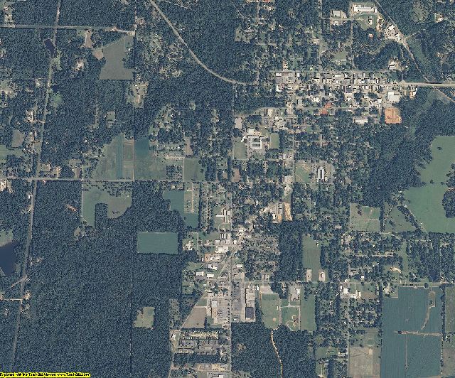 George County, Mississippi aerial photography