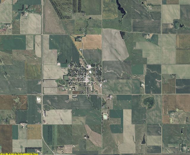 Gregory County, South Dakota aerial photography