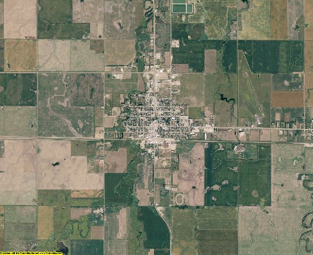 Hand County, South Dakota aerial photography