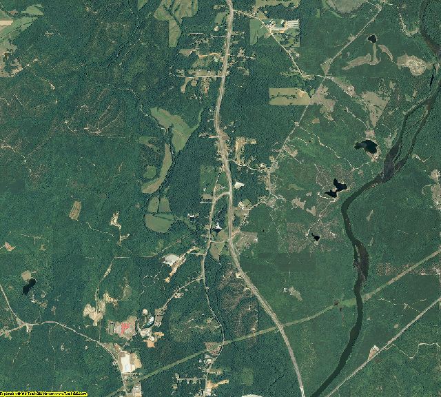 Heard County, Georgia aerial photography