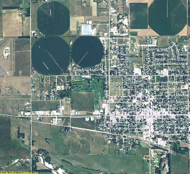 Holt County, Nebraska aerial photography
