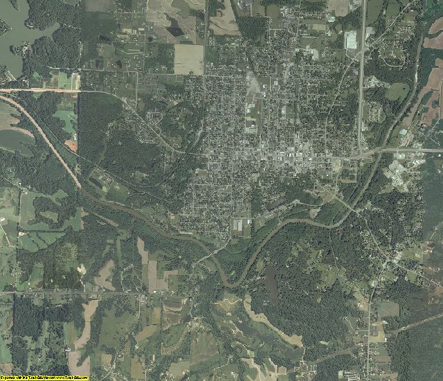 Jackson County, Illinois aerial photography