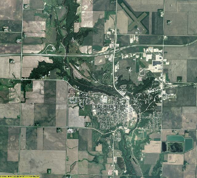 Jackson County, Minnesota aerial photography