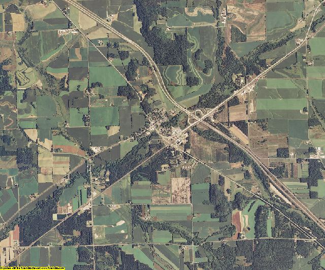 Jackson County, Wisconsin aerial photography
