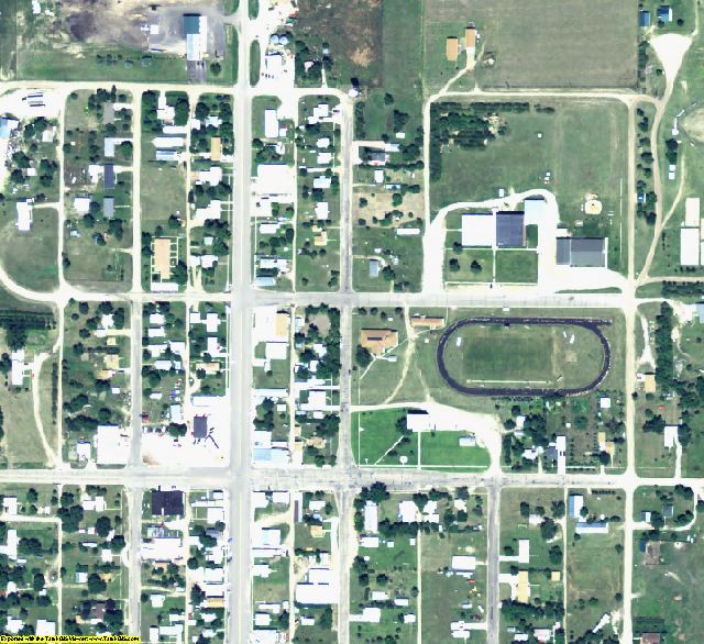 Keya Paha County, NE aerial photography detail