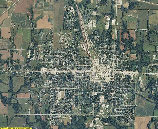 Labette County, Kansas aerial photography