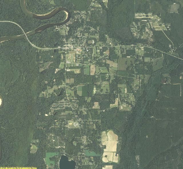 Liberty County, Florida aerial photography