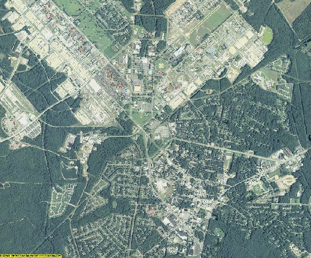 Liberty County, Georgia aerial photography