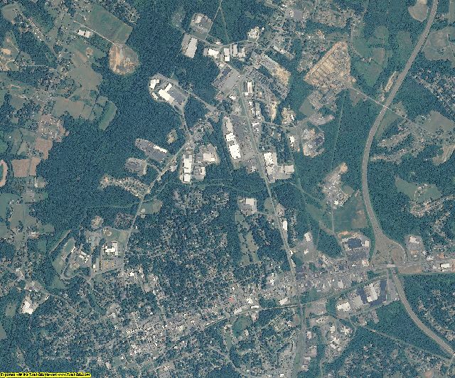Lincoln County, North Carolina aerial photography