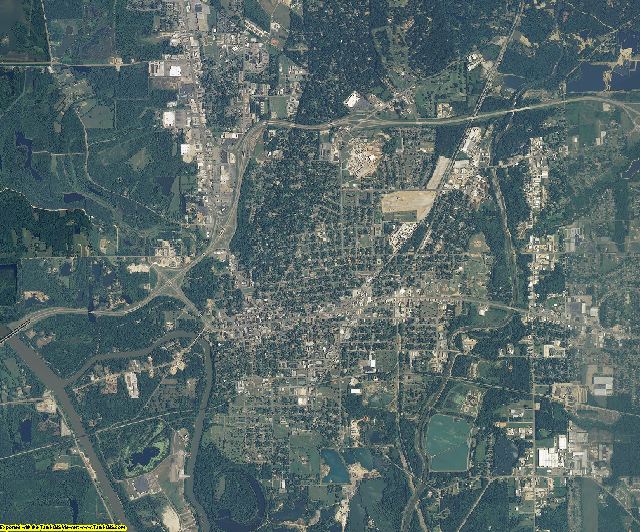 Lowndes County, Mississippi aerial photography
