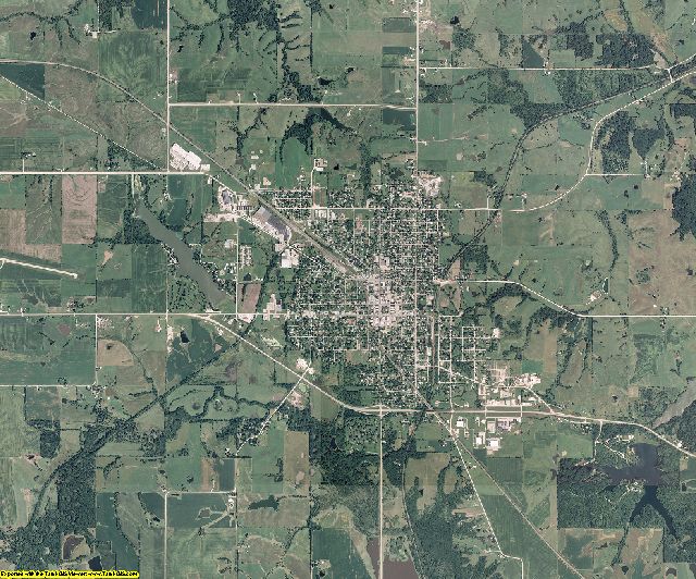 Lucas County, Iowa aerial photography