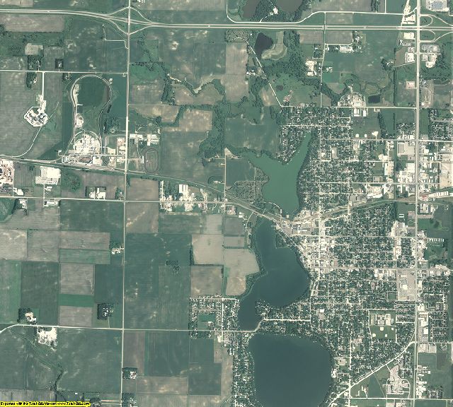 Martin County, Minnesota aerial photography