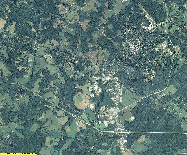 Morgan County, Georgia aerial photography