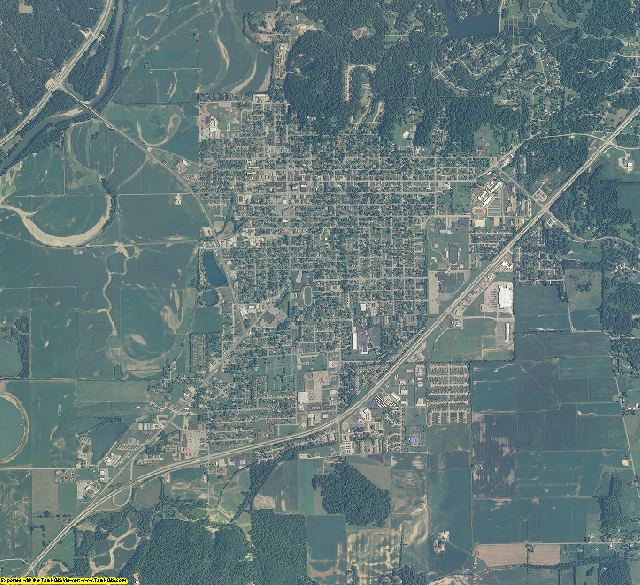 Morgan County, Indiana aerial photography