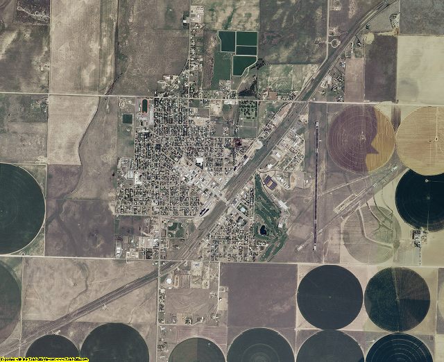 Morton County, Kansas aerial photography