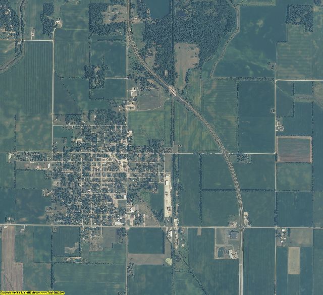 Newton County, Indiana aerial photography
