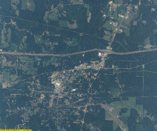 Newton County, Mississippi aerial photography